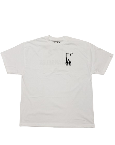 LA LightPole Logo Crew Neck Short Sleeve T-Shirt