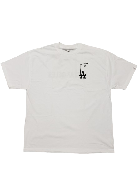 LA LightPole Logo Crew Neck Short Sleeve T-Shirt
