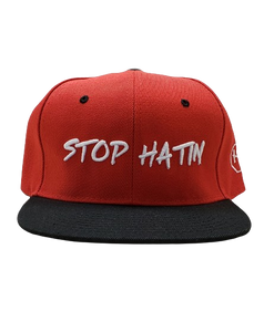 Stop Hatin Signature H logo on Side SnapBack Hat