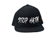 Load image into Gallery viewer, Stop Hatin Signature H logo on Side SnapBack Hat