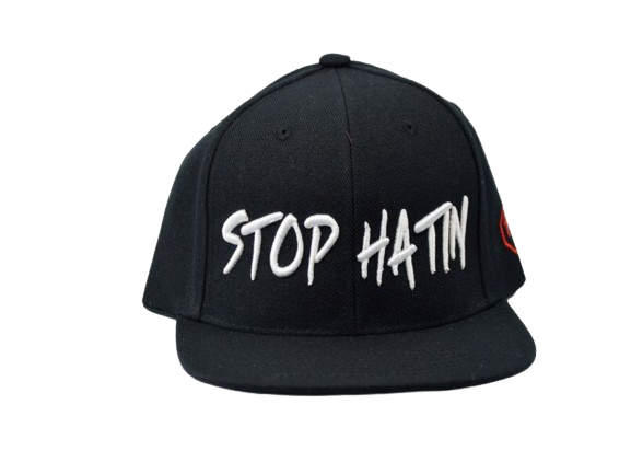Stop Hatin Signature H logo on Side SnapBack Hat