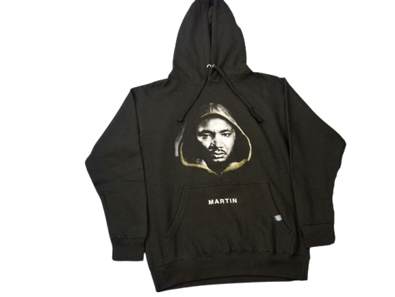 Tribute Collaboration Trayvon martin Luther King Hoodie